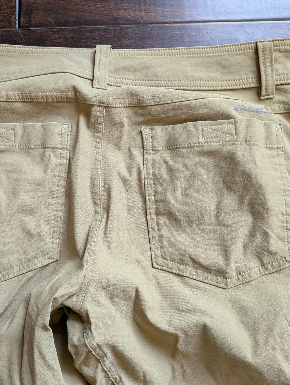 Eddie Bauer First Ascent Guide Pro Pants Mens 34x30 Tan Khaki Hiking